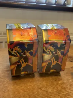 Pokemon TCG - Mega Charizard Y Ex Tin - Sealed And In Hand - Image 3