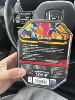 Mega Charizard Ex Tin - Mega Charizard Y EX Promo - Pokemon TCG Factory Sealed - Image 4