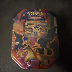 Pokemon TCG Mega Charizard Y EX Tin – Brand New & Factory Sealed - Image 2