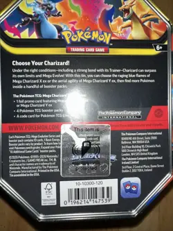 Pokemon TCG: Mega Charizard X ex Tin - Image 2