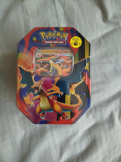 Pokemon TCG: Mega Charizard Y ex Tin Brand New and Sealed - Image 1