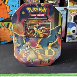 Pokemon TCG: Mega Charizard Y Ex Tin Booster Packs Promo Card - Image 1