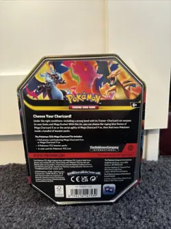 Pokemon TCG Mega Charizard Y EX Tin - Factory Sealed - Image 2