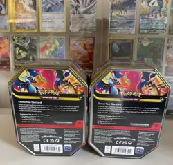 Pokemon Trading Card Game (TCG): Mega Charizard ex X and Y Tin Pair Brand New - Image 2