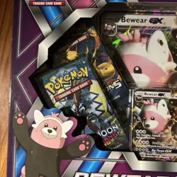 Pokemon TCG: Bewear Gx Box - 4 Booster Packs New Factory Sealed - Image 2