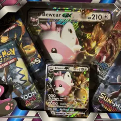 Pokemon TCG: Bewear Gx Box - 4 Booster Packs New Factory Sealed - Image 3