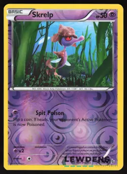 Skrelp - 44/106 - Common Reverse Holo - Flashfire - Pokemon Card - Image 1