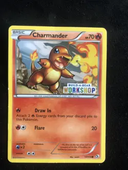 Pokemon TCG Charmander 17/113 Legendary Treasures Build-A-Bear Pokemon Card - Image 1
