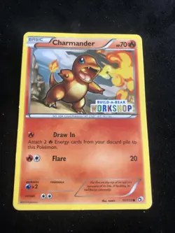 Pokemon TCG Charmander 17/113 Legendary Treasures Build-A-Bear Pokemon Card - Image 2