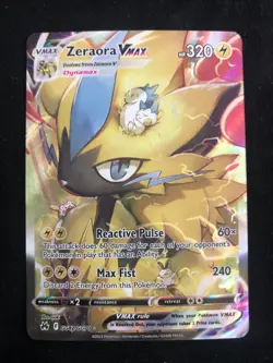 Pokemon Card Zeraora VMAX GG42/GG70 Ultra Rare Crown Zenith Near Mint - Image 1