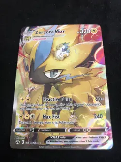 Pokemon Card Zeraora VMAX GG42/GG70 Ultra Rare Crown Zenith Near Mint - Image 2