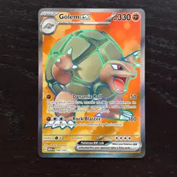 Golem ex 189/165 Pokemon 151 Scarlet & Violet Ultra Rare Holo NM - Image 1