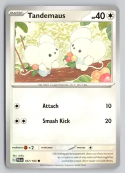 TANDEMAUS 167/193 COMMON PALDEA EVOLVED POKEMON NM - Image 1