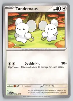 TANDEMAUS 013/015 PROMO MCDONALD'S COLLECTION 2023 POKEMON LP - Image 1