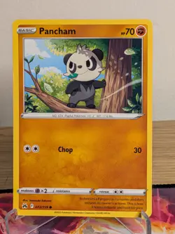 PANCHAM 072/159 COMMON CROWN ZENITH POKEMON LP - Image 1