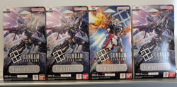 x4 GUNDAM CARD GAME Newtype Rising Booster Blister Packs GD01 English NEW SEALED - Image 1