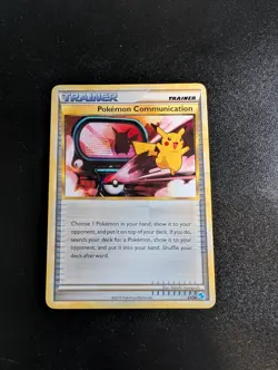 Pokemon Communication (#27) 27/30 HGSS Trainer Kit: Gyarados & Raichu Pokemon LP - Image 1