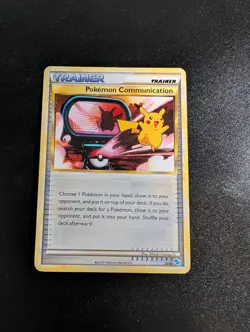 Pokemon Communication (#22) 22/30 HGSS Trainer Kit: Gyarados & Raichu Pokemon LP - Image 1
