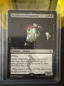 Archfield of Depravity MTG 062/185 2015 Magic The Gathering Card Rare - Image 1