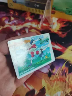 Pokemon Karte Card No 147 Carddass Vending Anime Mr. Mime Ash japanese LP - Image 5