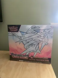 Pokemon Centre Chaos Rising Elite Trainer Box Brand New Sealed ETB - Image 1