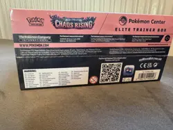 Pokemon Centre Chaos Rising Elite Trainer Box ETB - BRAND NEW & SEALED - Image 3
