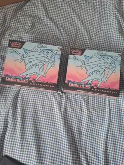 2 X Pokemon Centre Chaos Rising Elite Trainer Box ETB Brand New ✅ Sealed ✅ - Image 5