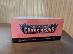Pokemon Centre Chaos Rising Elite Trainer Box ETB - BRAND NEW & SEALED - Image 2