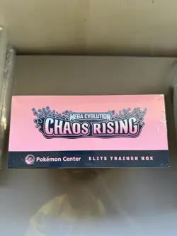 Pokemon Centre Chaos Rising Elite Trainer Box ETB Brand New Sealed - Image 2