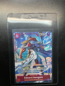 Bandai One Piece Edward.Newgate OP16-003 SR Alt Art Holo Foil NM/M Card - Image 3