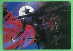 Shredder's Technique Art Card (Gold-Stamped Signature) 7 S Art Series: Teenage M - Image 1