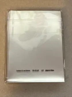 65 Ct Shiny Zacian & Zamazenta Premium Card Sleeves Sealed Pokemon - Image 2