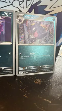 Pokemon TCG Holo Card Lot (2) - Gastly 48/88, Haunter 49/88 Phantasmal Flames - Image 3