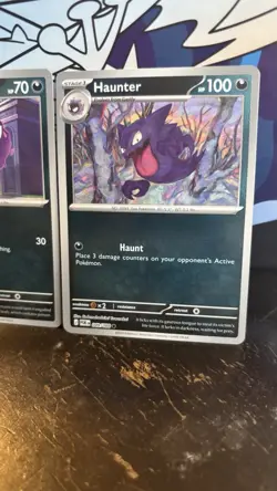 Pokemon TCG Holo Card Lot (2) - Gastly 48/88, Haunter 49/88 Phantasmal Flames - Image 4