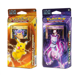 Pikachu Mewtwo Mayhem 2x Power Theme Decks Pokemon cards XY Evolutions TCG 2016 820650801600 - Image 2