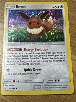 Eevee 101/149 Promo Miscellaneous Cards & Products Pokemon Card LP - Image 1