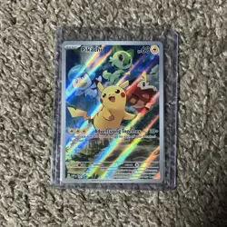 Pikachu SVP 027 Scarlet & Violet Promo Card Paldea Evolved Pokemon - NM/Mint - Image 1