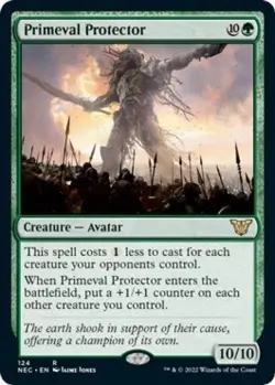 Primeval Protector - Near Mint MTG Commander: Kamigawa: Neon Dynasty - Image 1