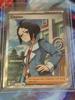 Pokemon Cheren (258/217) Trainer Supporter Card Nintendo TCG English - Image 1