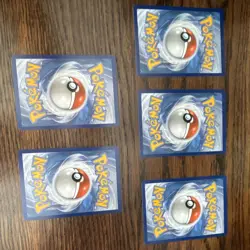 Lucario Pokemon prize pack card lot of 5 - Image 2