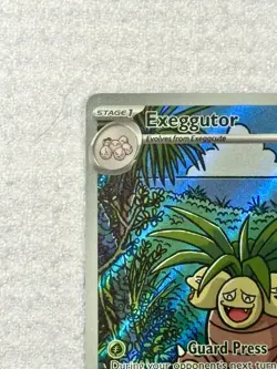 Pokemon TCG Exeggutor 135/132 Mega Evolution English Illustration Card NM - Image 3