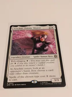 (4x) Arachne, Psionic Weaver Rare: Spider-Man MTG (NM) - Image 1