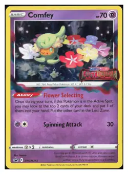 Comfey - (Prerelease) Holo Promo Sword & Shield Promo Cards SWSH242 NM M050 - Image 1