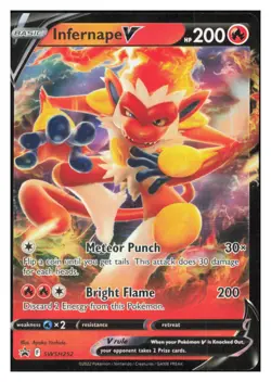 Infernape V - Holo Promo SWSH: Sword & Shield Promo Cards SWSH252 NM A036 - Image 1