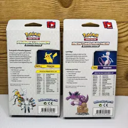 Mewtwo AND Pikachu Theme Decks Pokemon cards XY Evolutions 2016 - Sealed 820650801600 - Image 2