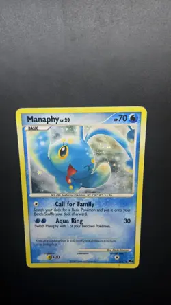 Manaphy 003/017 Pop Series 6 Holo Pokemon Card - Ungraded - Image 5