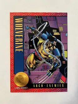 WOLVERINE #49 1993 SkyBox Marvel X-Men Series 2 Collectible Card - Image 1