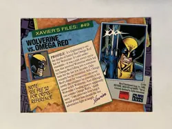 WOLVERINE #49 1993 SkyBox Marvel X-Men Series 2 Collectible Card - Image 2