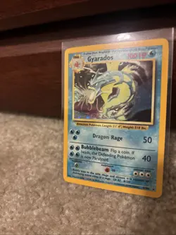 1999 Vintage Pokemon Gyrados Holo Rare Card 6/102 - Image 1