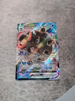 Pokemon TCG Blastoise VMAX SWSH103 Sword & Shield Promo Holo Card LP Condition - Image 2